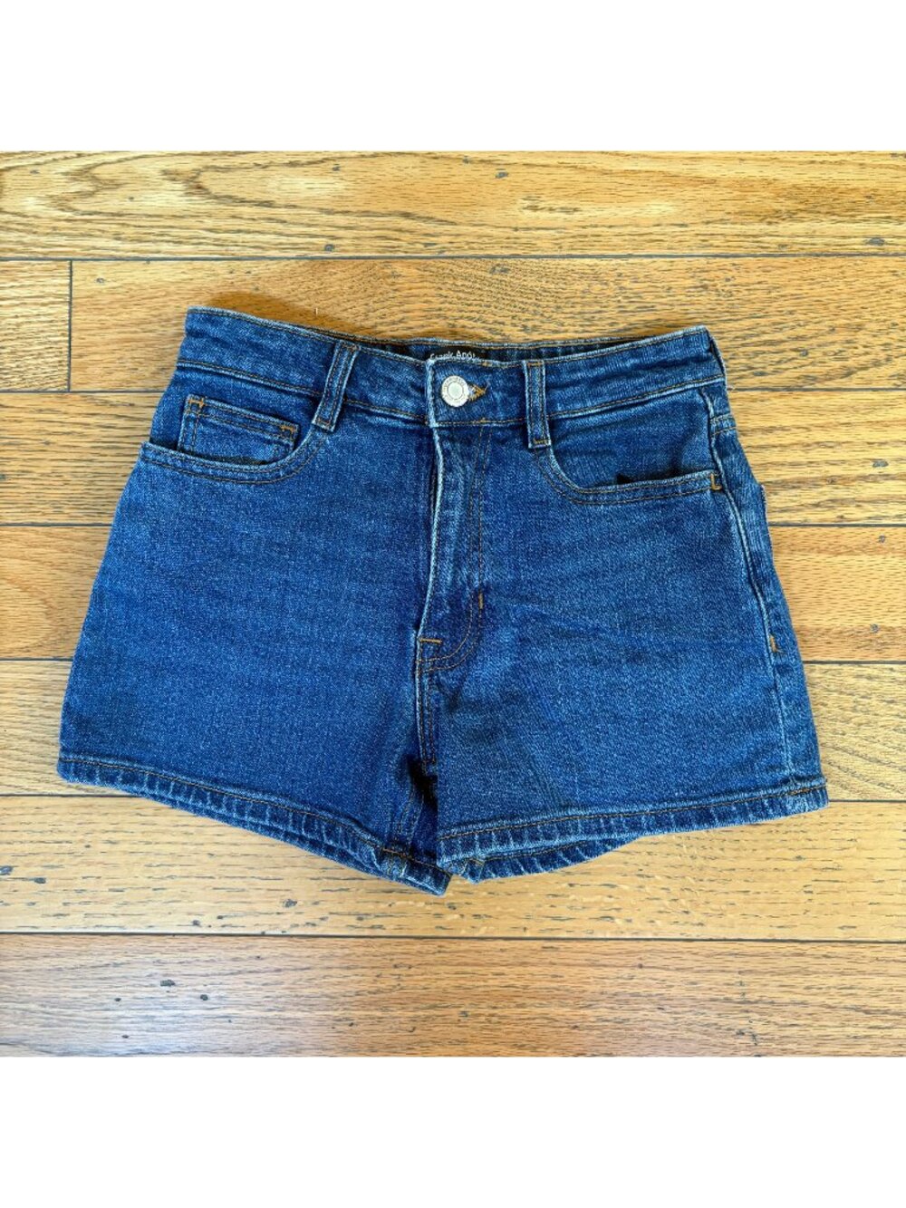 Frank And Oak The Stevie Slim Fit 3in Short in Blue, Sized 23